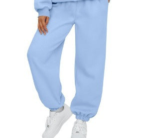 Damen sportive Relaxed-Fit Jogginghose Fudus