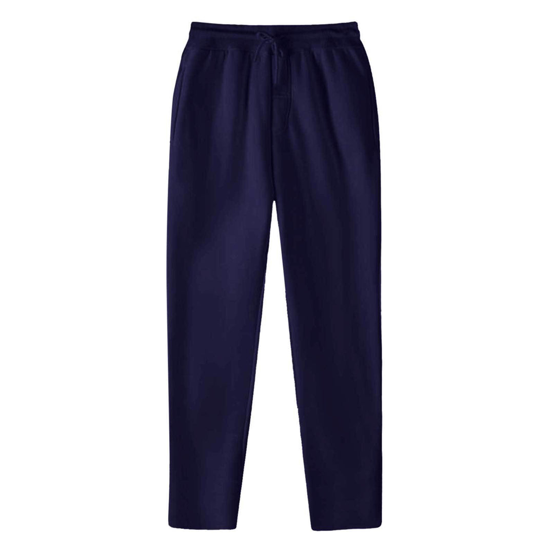 Damen lässige Freizeithose mit verstellbarem Bund und seitlichen Taschen Fudus