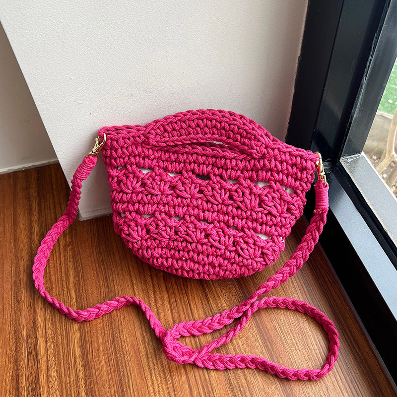 Damen Handtasche Häkel Chic Handgefertigt