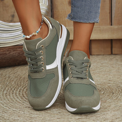 Damen Sneaker Mit Rutschfester Sohle Und Elegantem Design