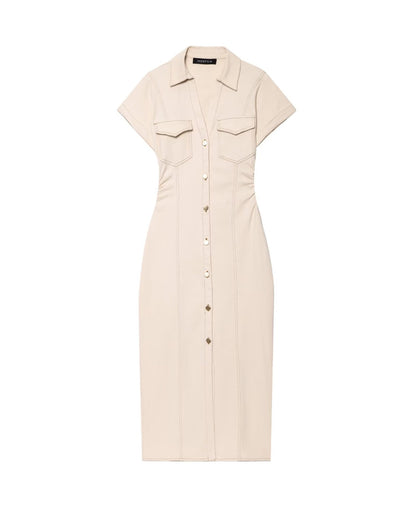 Hemdkleid Damen Utility Stylisch Vielseitig