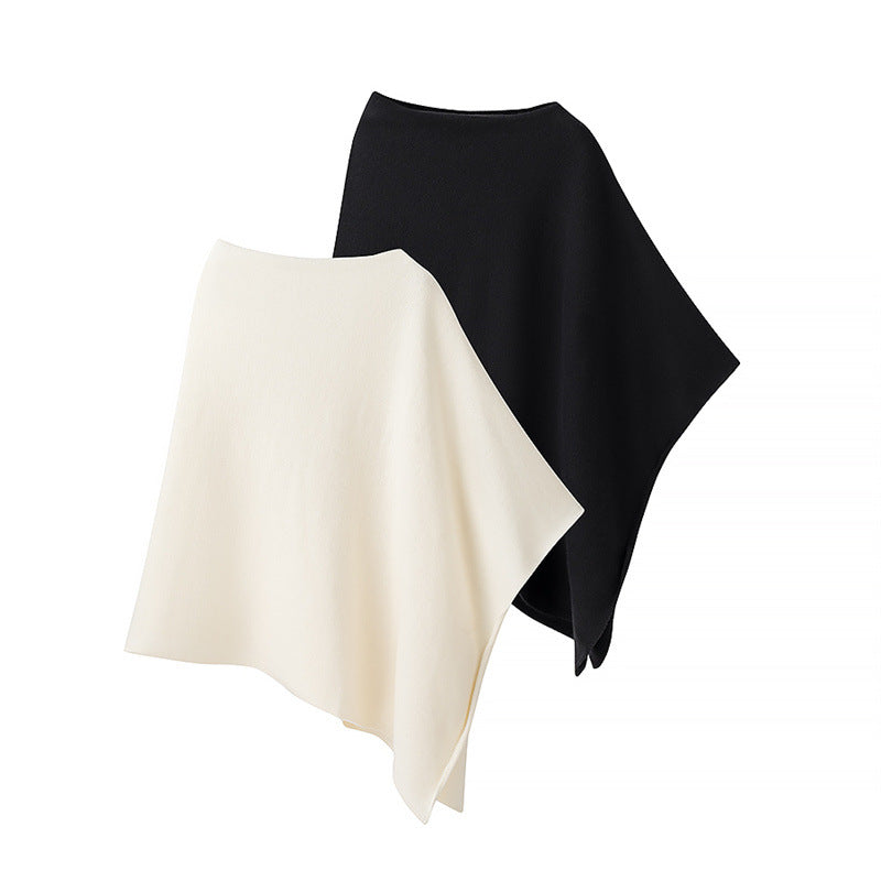 Damen Kuschelige Poncho-Decke Fudus