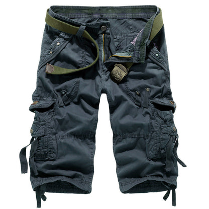 Cargo Shorts Herren Mehrere Taschen Robust