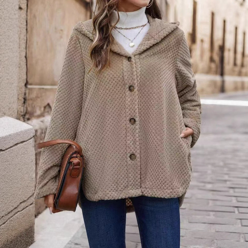 Damen Kuscheljacke Fudus