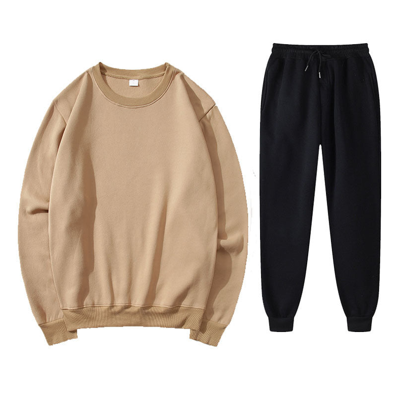 Damen komfortabler Sweatshirt und Jogginghose Set Fudus