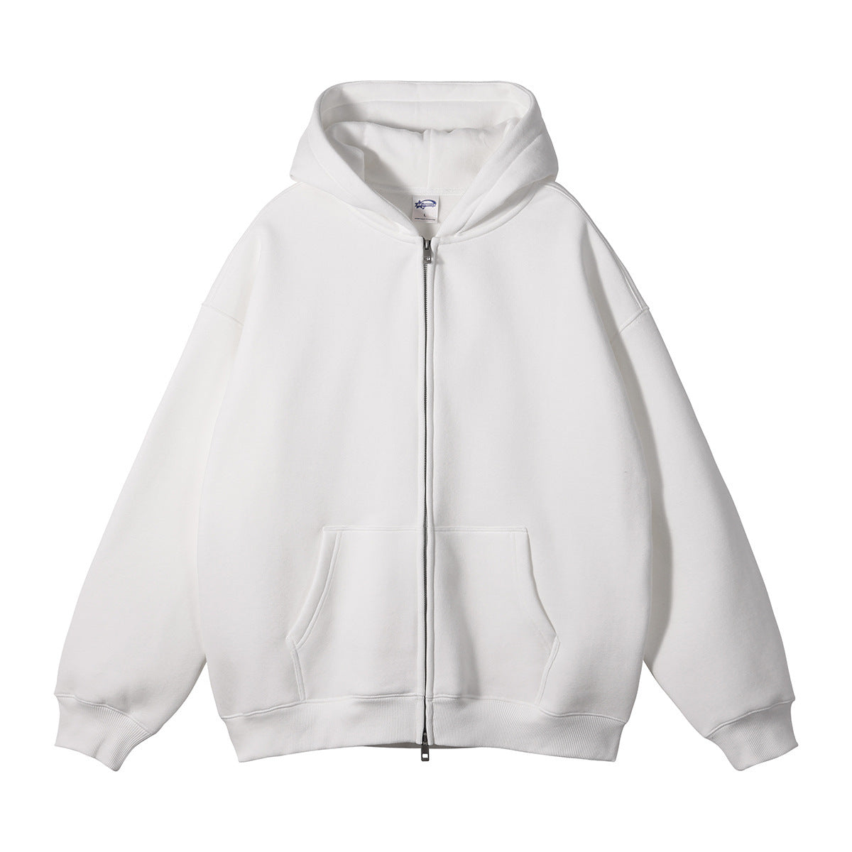 Damen Oversized Zip-Hoodie Fudus