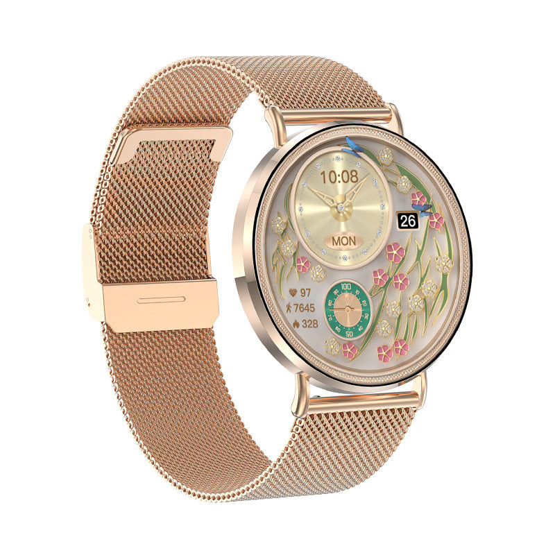 Damen Smartwatch Galaxy Stilvolle Fitness Uhr