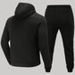 Damen Hoodie und Jogginghose Set mit lebhaftem Schriftzug Fudus