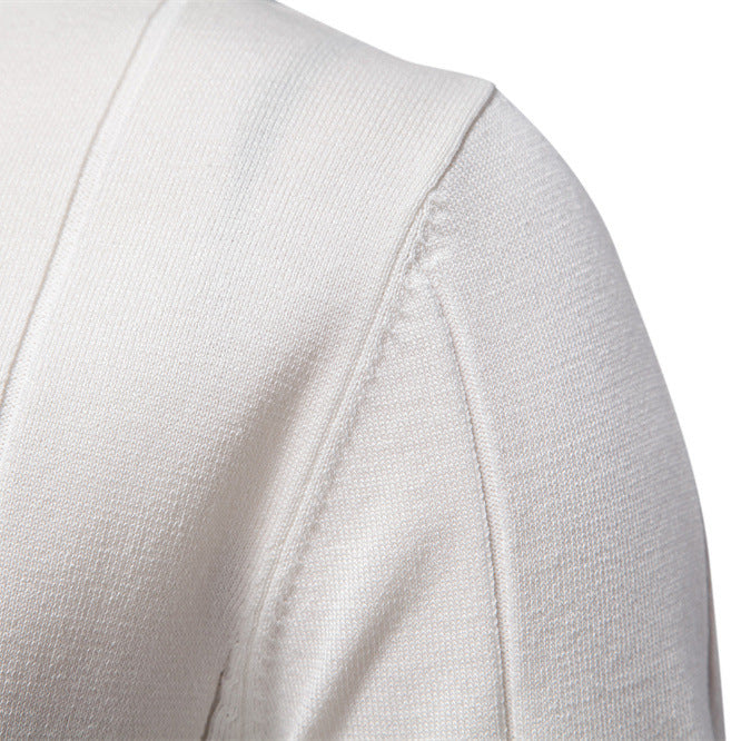 Herren Polohemd Reißverschluss