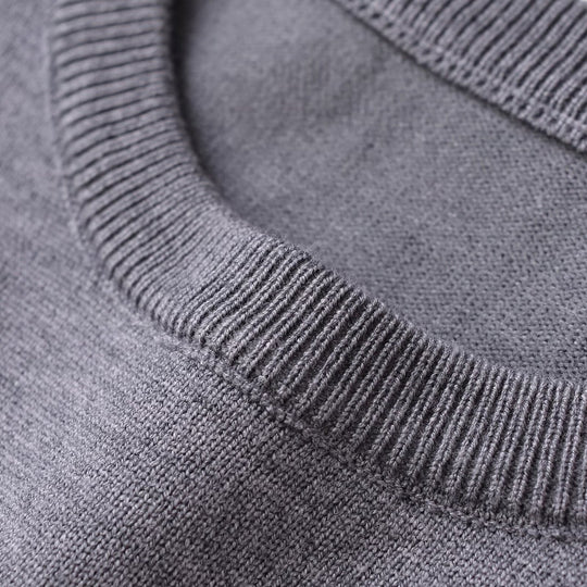 Damen modischer cropped Pullover mit Knopfdetails Fudus