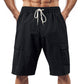 Cargo-Shorts Herren Elastischer Bund Seitentaschen