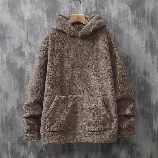 Damen Kuscheliger Fleece Hoodie Fudus