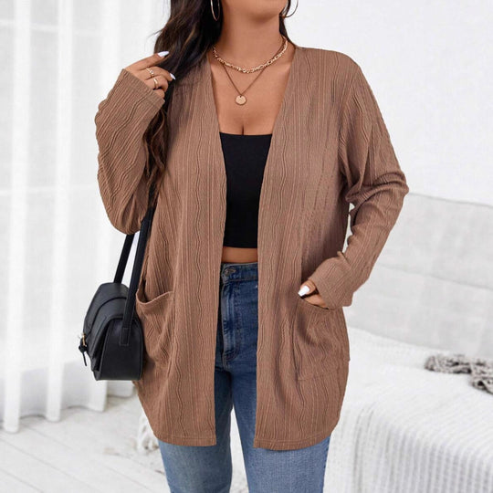 Damen lässige Strickjacke Fudus