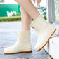 Damen Modische Gummistiefel Rutschfeste Sohle Komfort-Innenausstattung