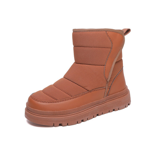 Damen Isolierte Winterstiefel mit rutschfester Sohle Fudus