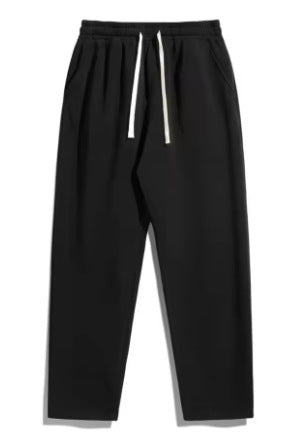 Damen lässige Sport-Jogginghose mit elastischem Bund und seitlichen Eingrifftaschen Fudus