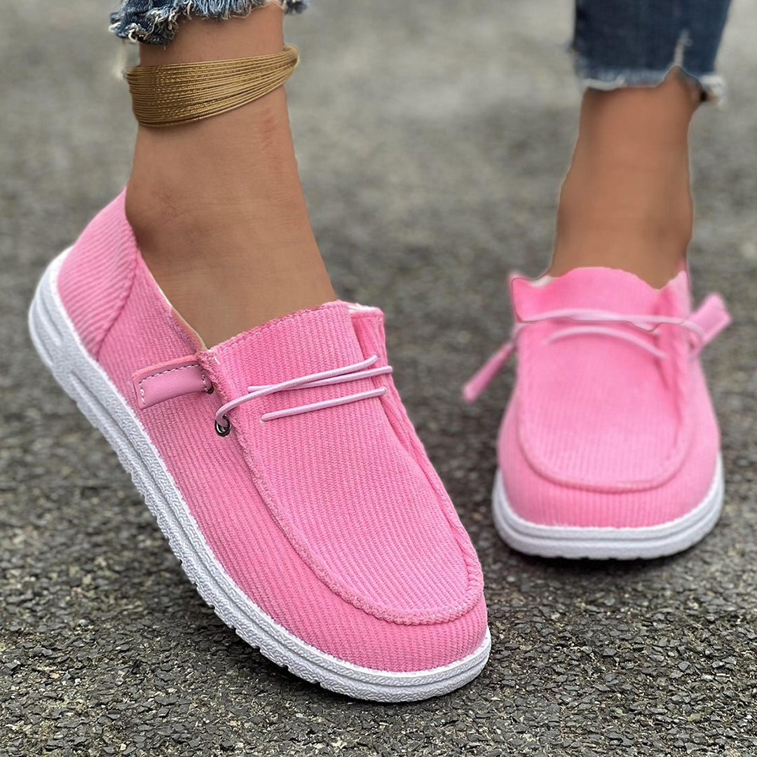 Damen Lässige Slip-On Sneakers mit Rutschfester Sohle