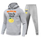 Damen Hoodie- und Jogginghose-Set mit kreativem Fruchtmotiv und bequemer Passform Fudus