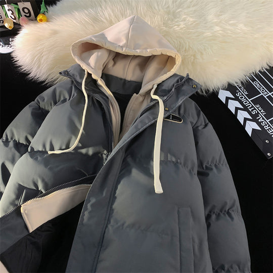 Damen isolierte Winterjacke mit abnehmbarem Kapuzenbereich Fudus
