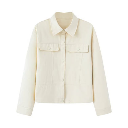 Damen Jacke im modernen Utility-Stil mit stilvollen Taschen Fudus