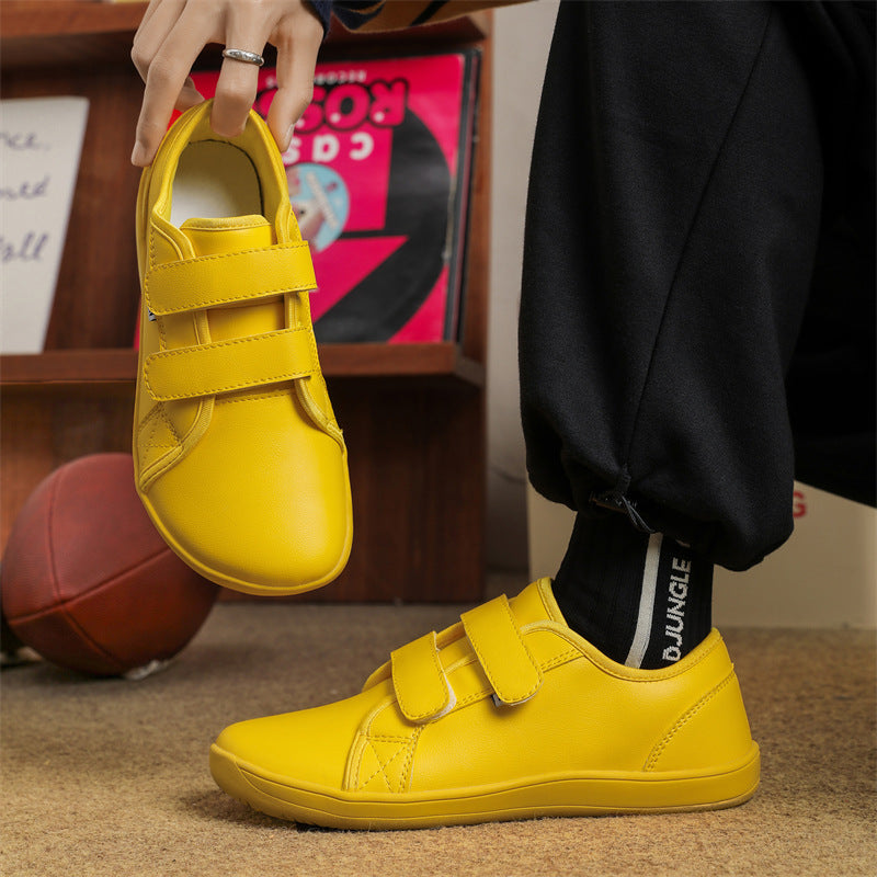 Fudus Herren Klettverschluss Spazier Schuhe Leicht Bequem Modern