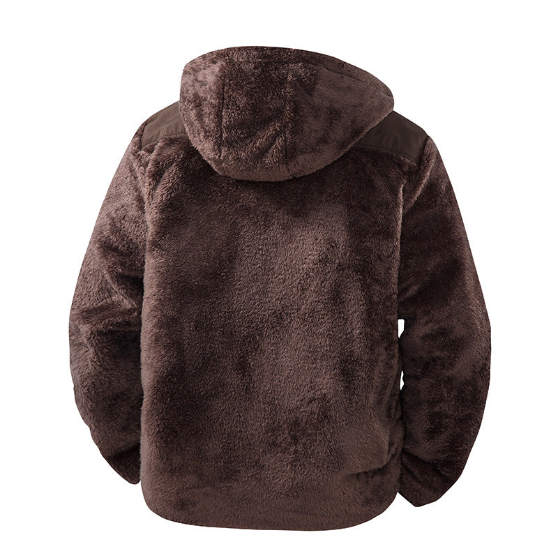 Damen Kuschelige Fleecejacke mit praktischen Taschen Fudus