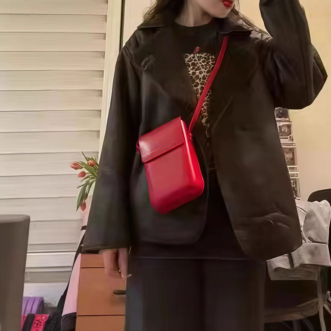 Damen lässige Oversized-Jacke mit luxuriösem Kunstfell Kragen Fudus