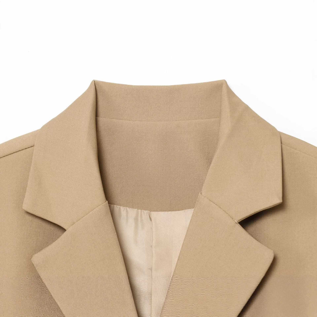 Damen klassischer, doppelreiher Blazer Fudus