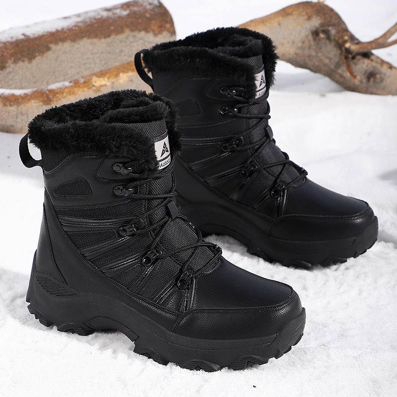 Damen Isolierte Winterstiefel mit rutschfester Sohle und warmem Innenfutter Fudus