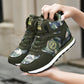 Damen Sportliche High-Top Sneakers mit Camouflage-Muster Fudus