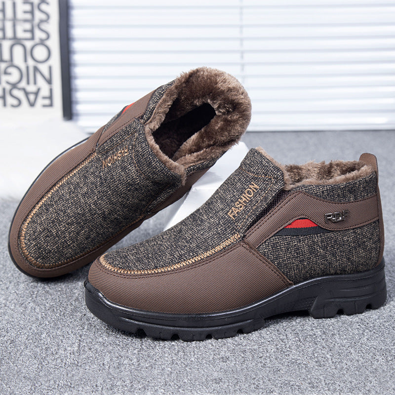 Damen Komfortable und warme Stiefeletten mit Futter Fudus