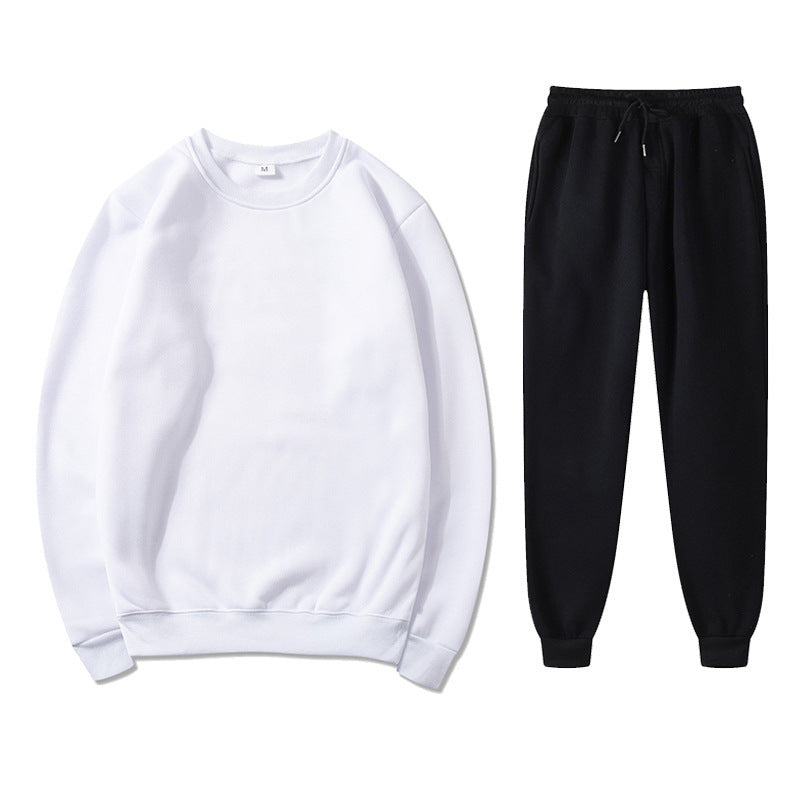 Damen komfortabler Sweatshirt und Jogginghose Set Fudus