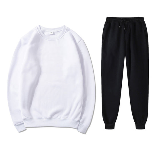 Damen komfortabler Sweatshirt und Jogginghose Set Fudus
