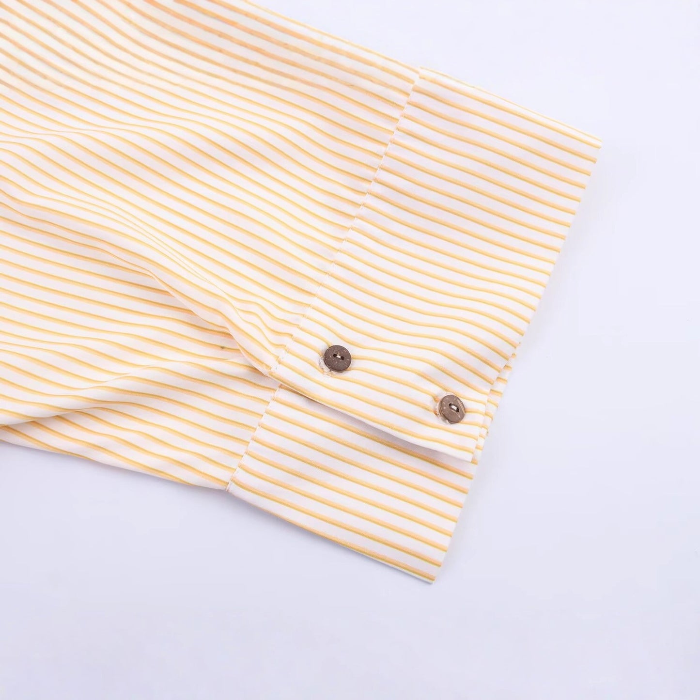 Damen lässige gestreifte Bluse mit oversized Schnitt Fudus