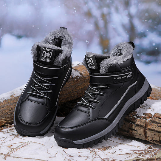 Damen Isolierte Winterstiefel mit rutschfester Profilsohle und warmem Innenfutter Fudus