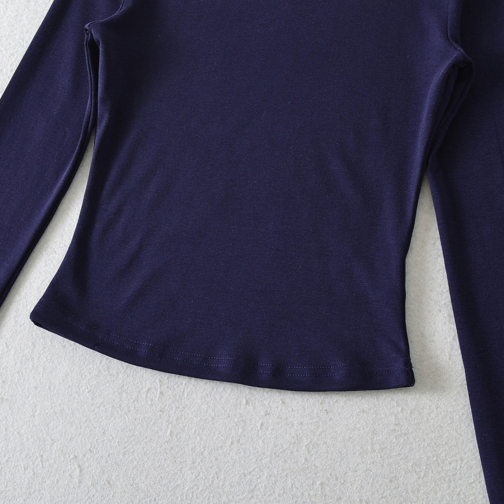 Damen langärmliges Basic-Oberteil Fudus 1762779832