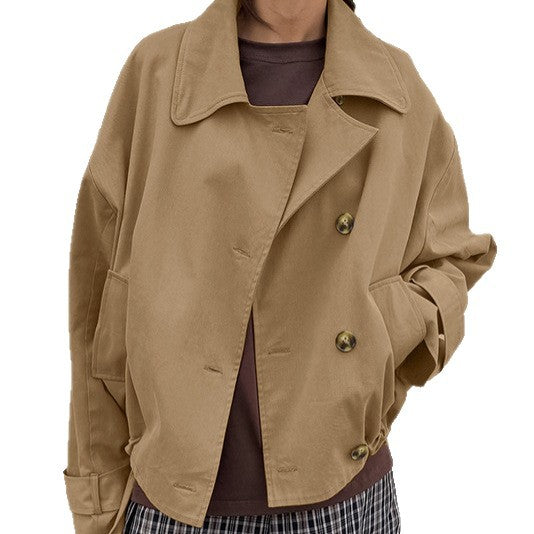 Damen lässige Oversized-Jacke mit modernem Design Fudus