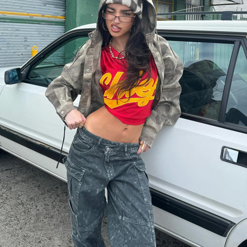 Damen lässige Cargo-Hose mit innovativen Details und modernem Schnitt Fudus