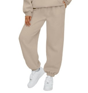 Damen sportive Relaxed-Fit Jogginghose Fudus