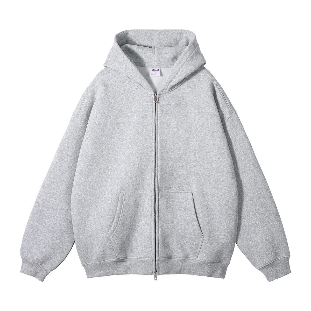 Damen Oversized Zip-Hoodie Fudus