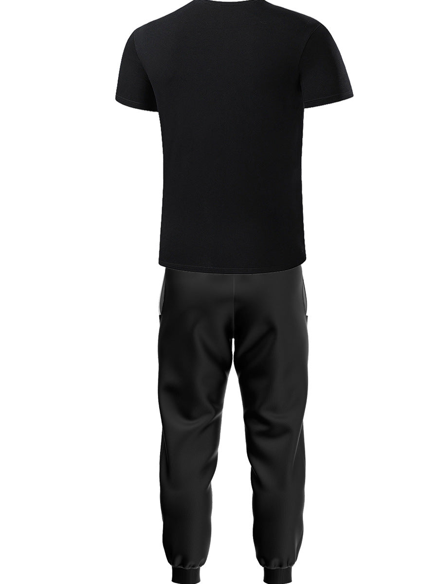 Damen Kapuzenjacke und Jogginghose Set mit modernem Logo-Druck Fudus