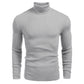 Herren Hochwertiger Rollkragenpullover aus feinem Rippenstrick Fudus