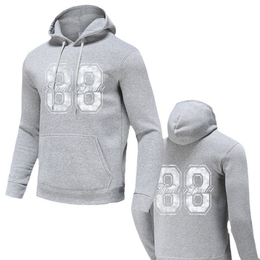 Damen Kapuzenpullover mit sportlichem Aufdruck Fudus