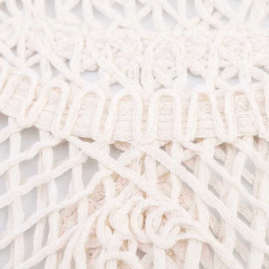 Damen Häkeloberteil mit weitem Schnitt Fudus