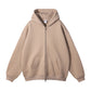 Damen Oversized Zip-Hoodie Fudus