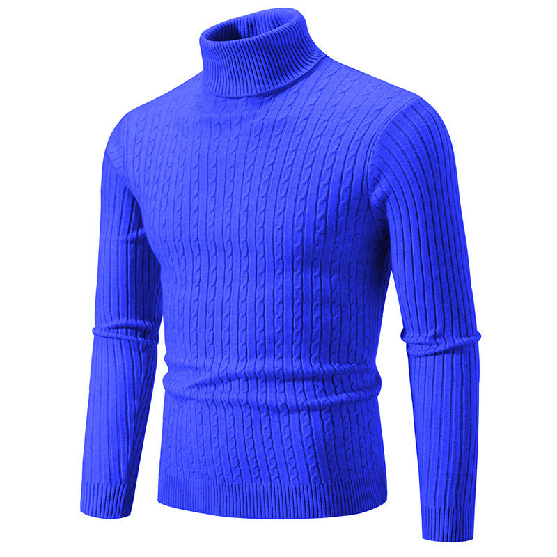 Herren Rollkragenpullover aus komfortabler Strickqualität Fudus