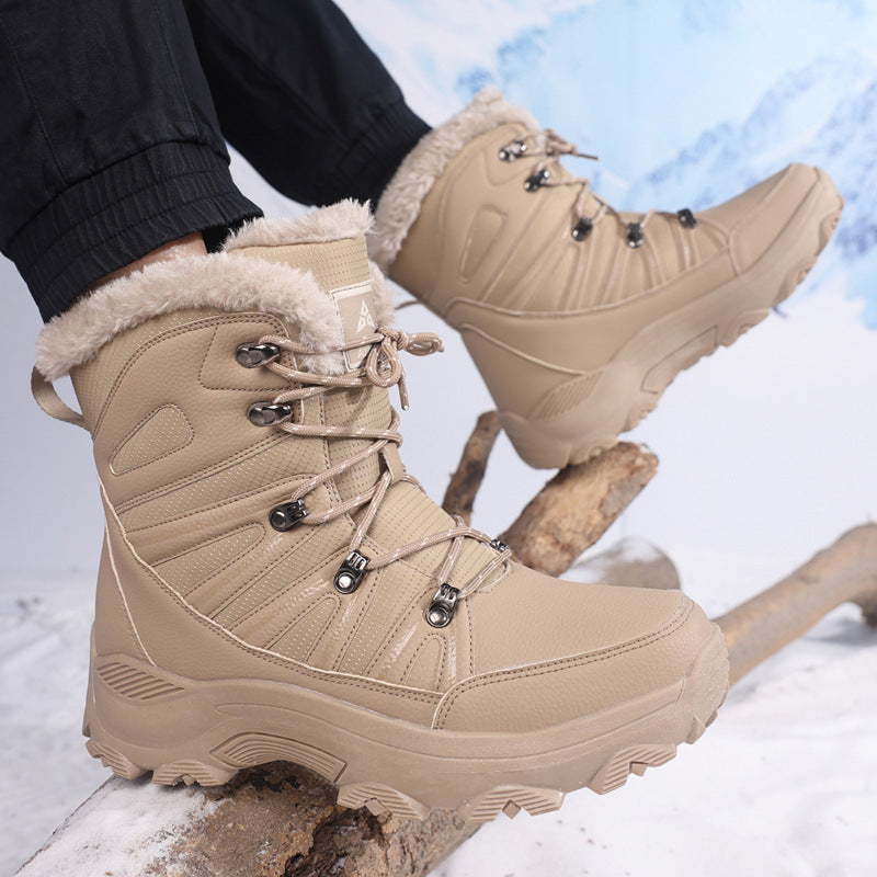 Damen Isolierte Winterstiefel mit rutschfester Sohle und wärmendem Innenfutter Fudus