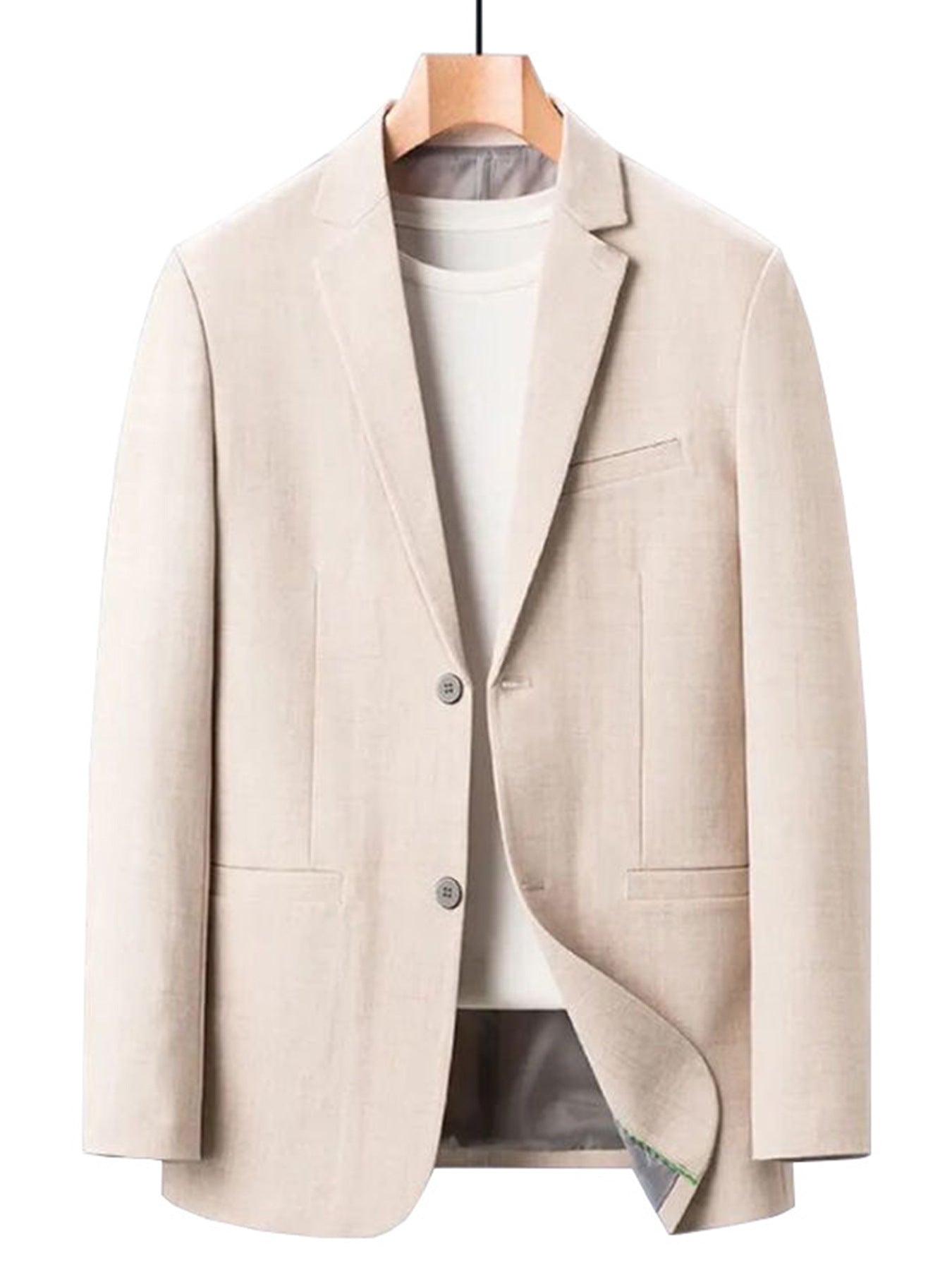 Damen Eleganter Leinenblazer Aliams