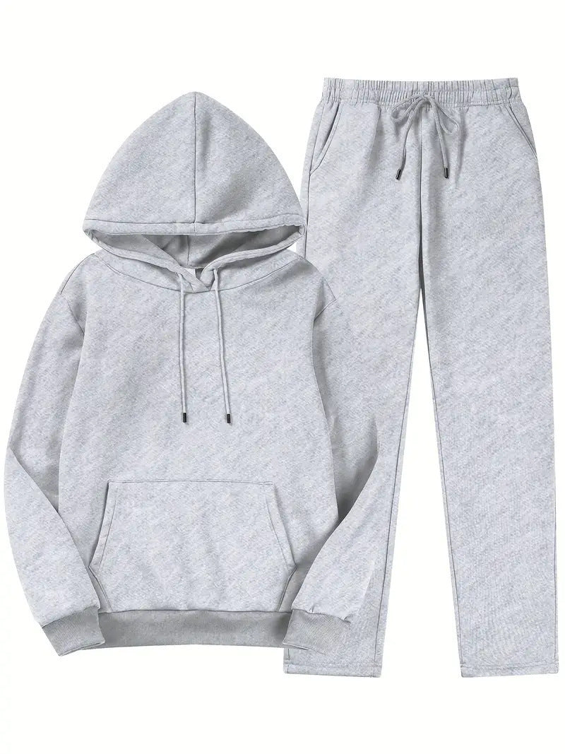 Damen Hoodie- und Jogginghose-Set Fudus