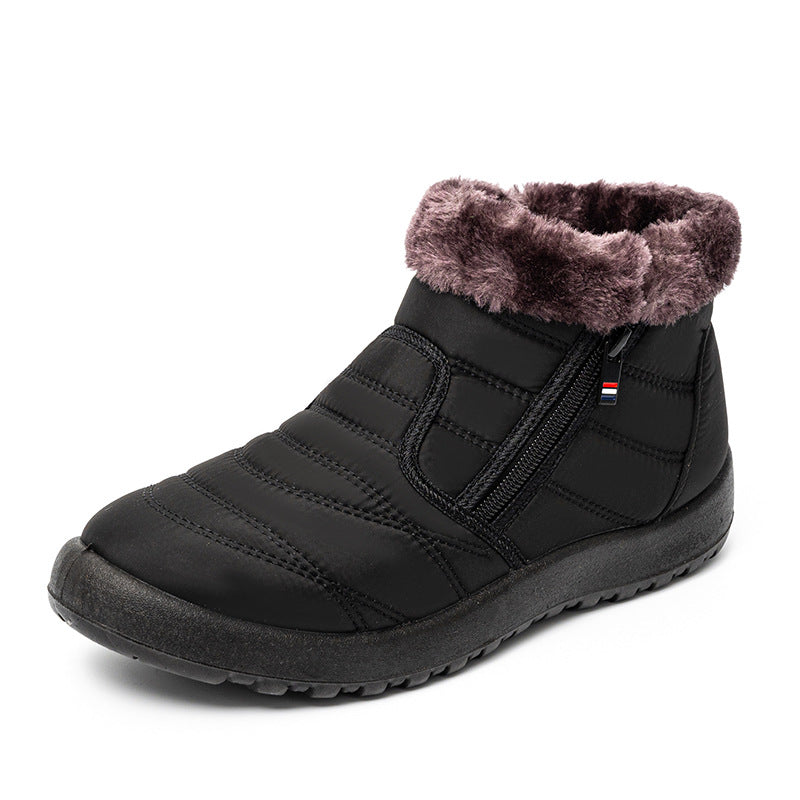 Damen Isolierte Winterboots mit rutschfester Sohle und praktischen Reißverschluss Fudus